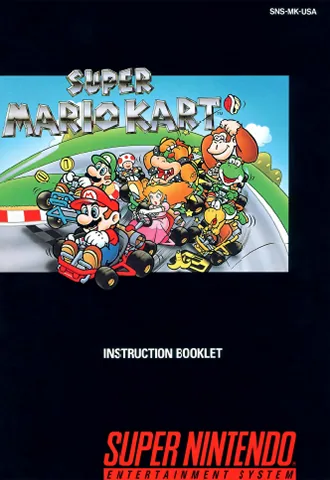 Super Mario Kart box art
