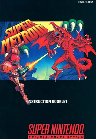 Super Metroid box art