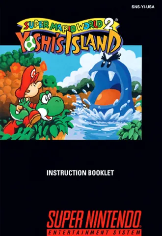 Super Mario World 2: Yoshi's Island box art
