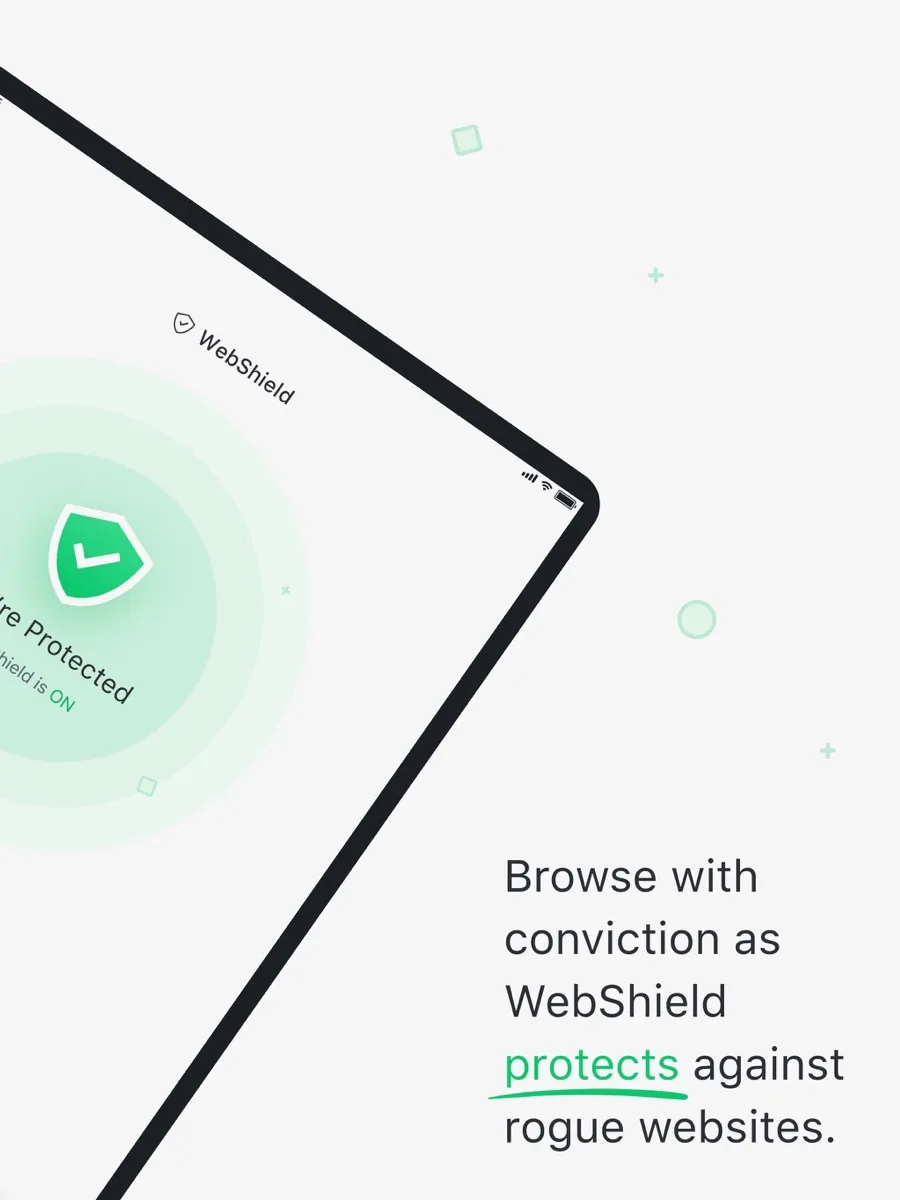 A screen from the TotalAV app, as published on its App Store listing