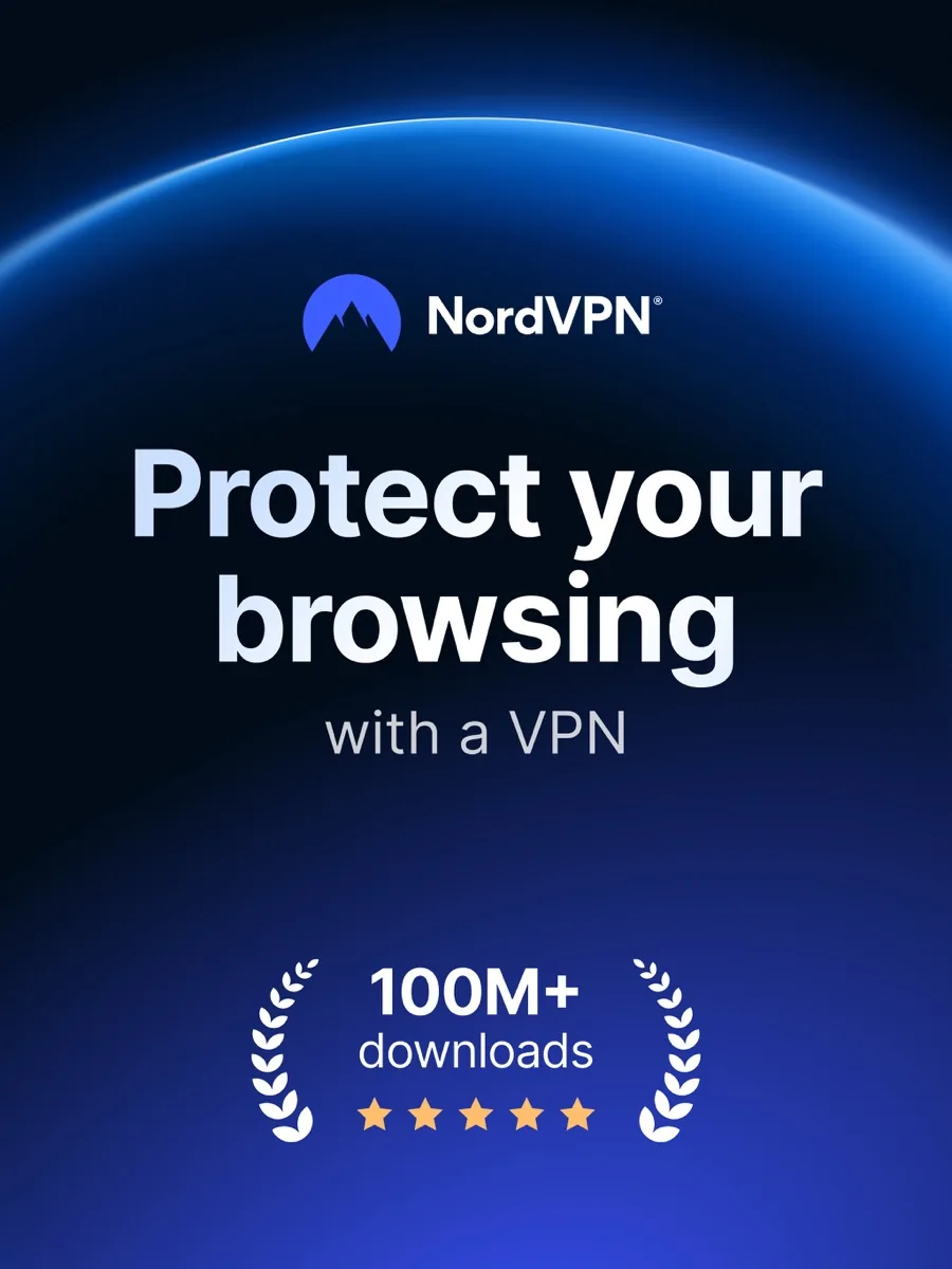 A screen from the NordVPN app, as published on its App Store listing