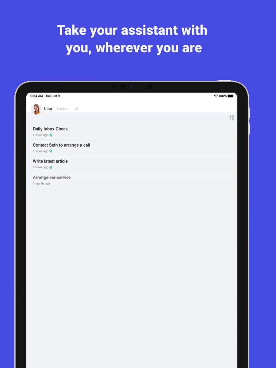 A screen from the Time etc app, as published on its App Store listing