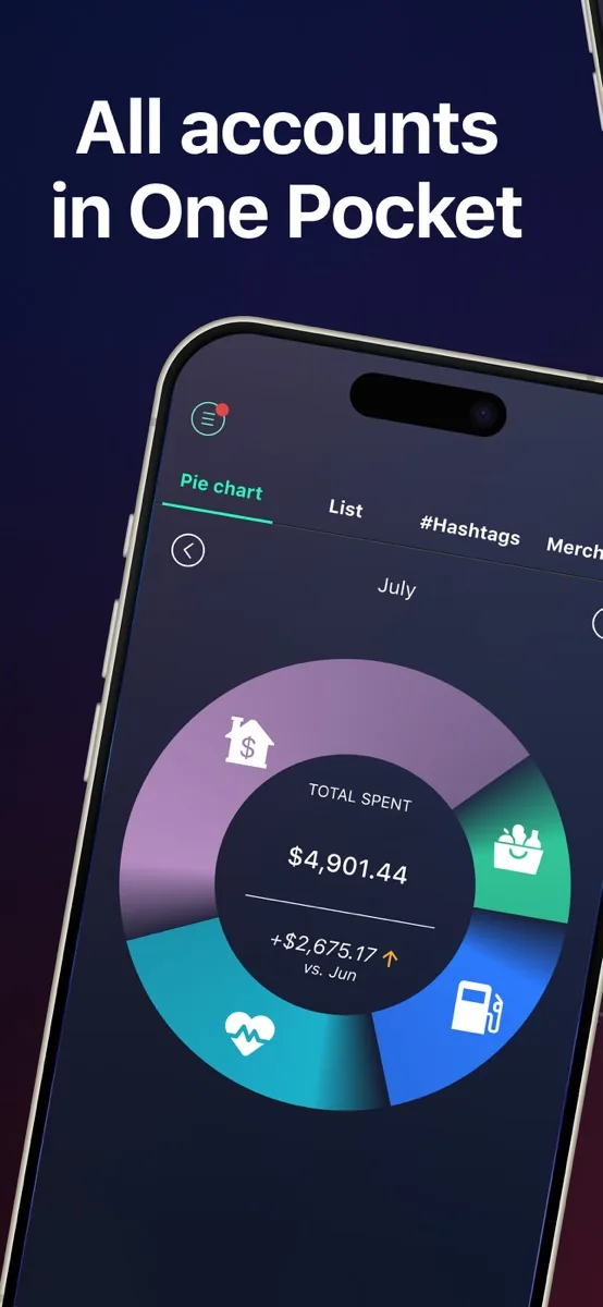 A screen from the PocketGuard app, as published on its App Store listing