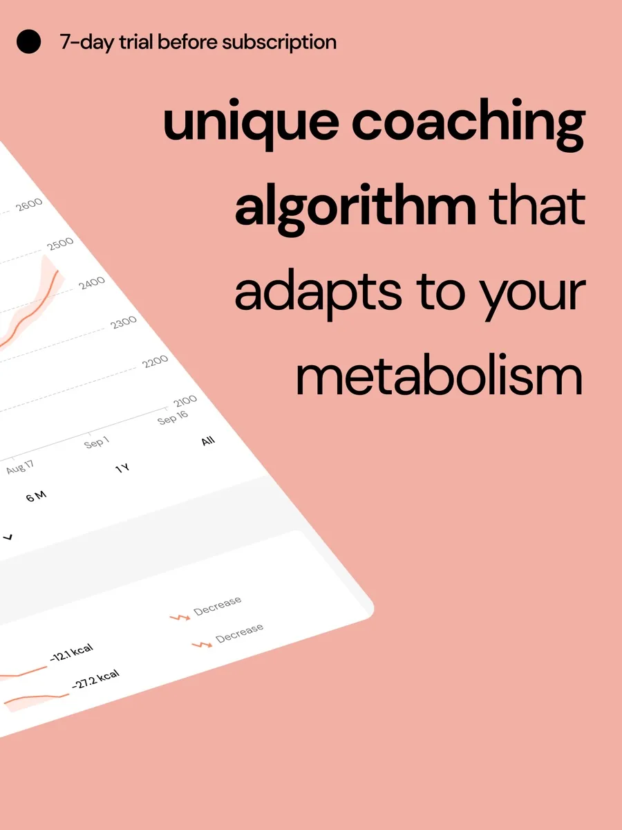 A screen from the MacroFactor app, as published on its App Store listing