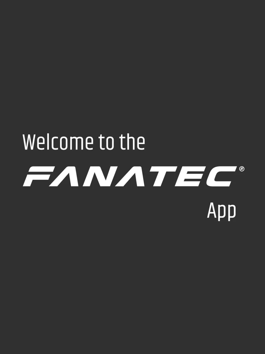 A screen from the Fanatec app, as published on its App Store listing