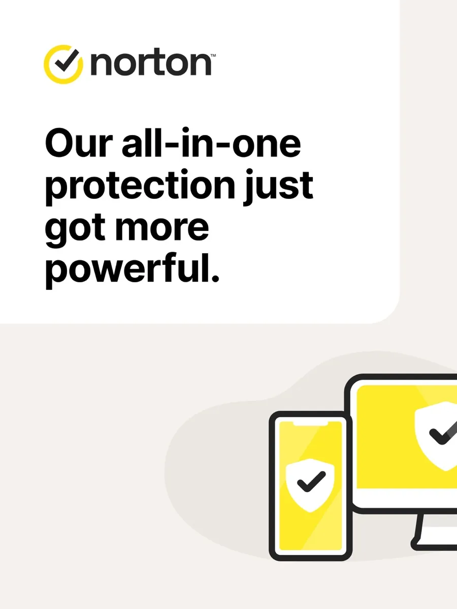 A screen from the Norton app, as published on its App Store listing