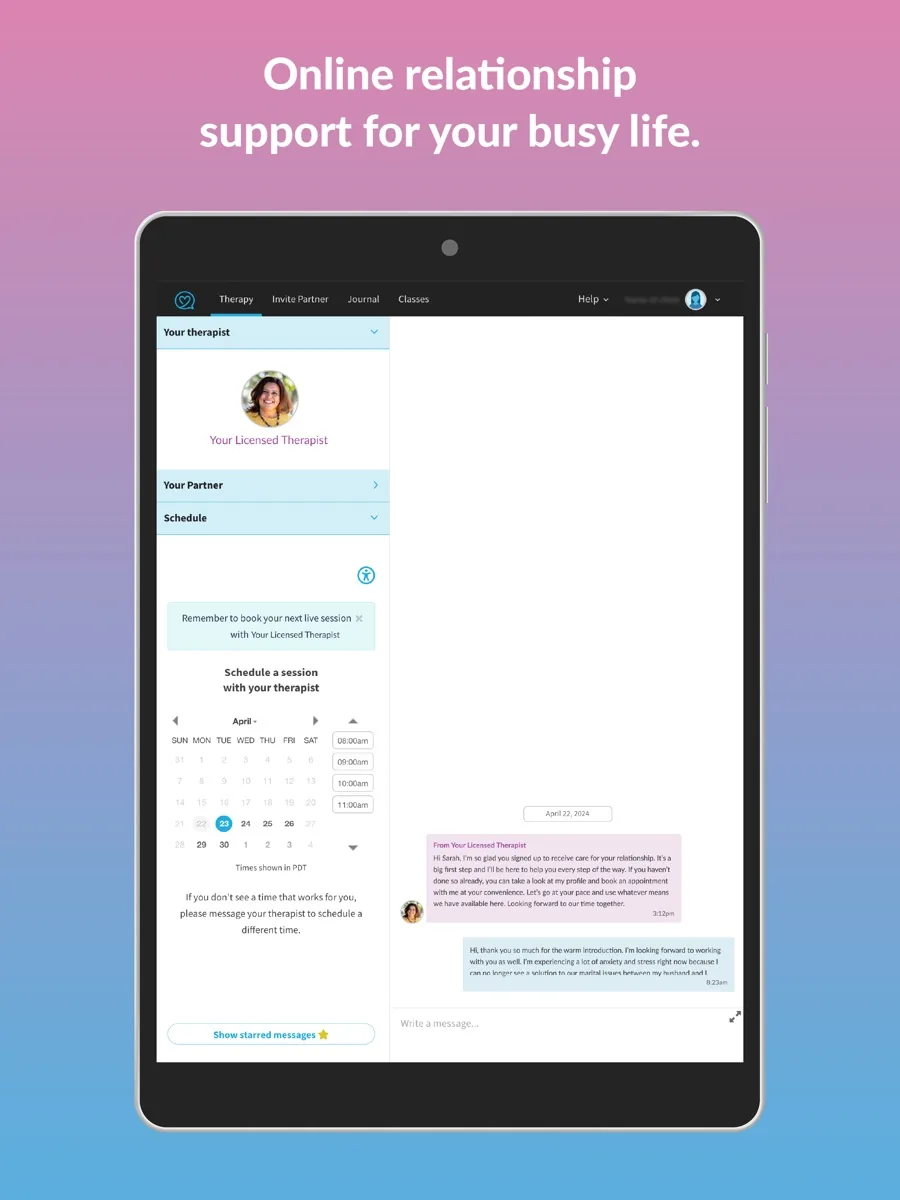 A screen from the Regain app, as published on its App Store listing