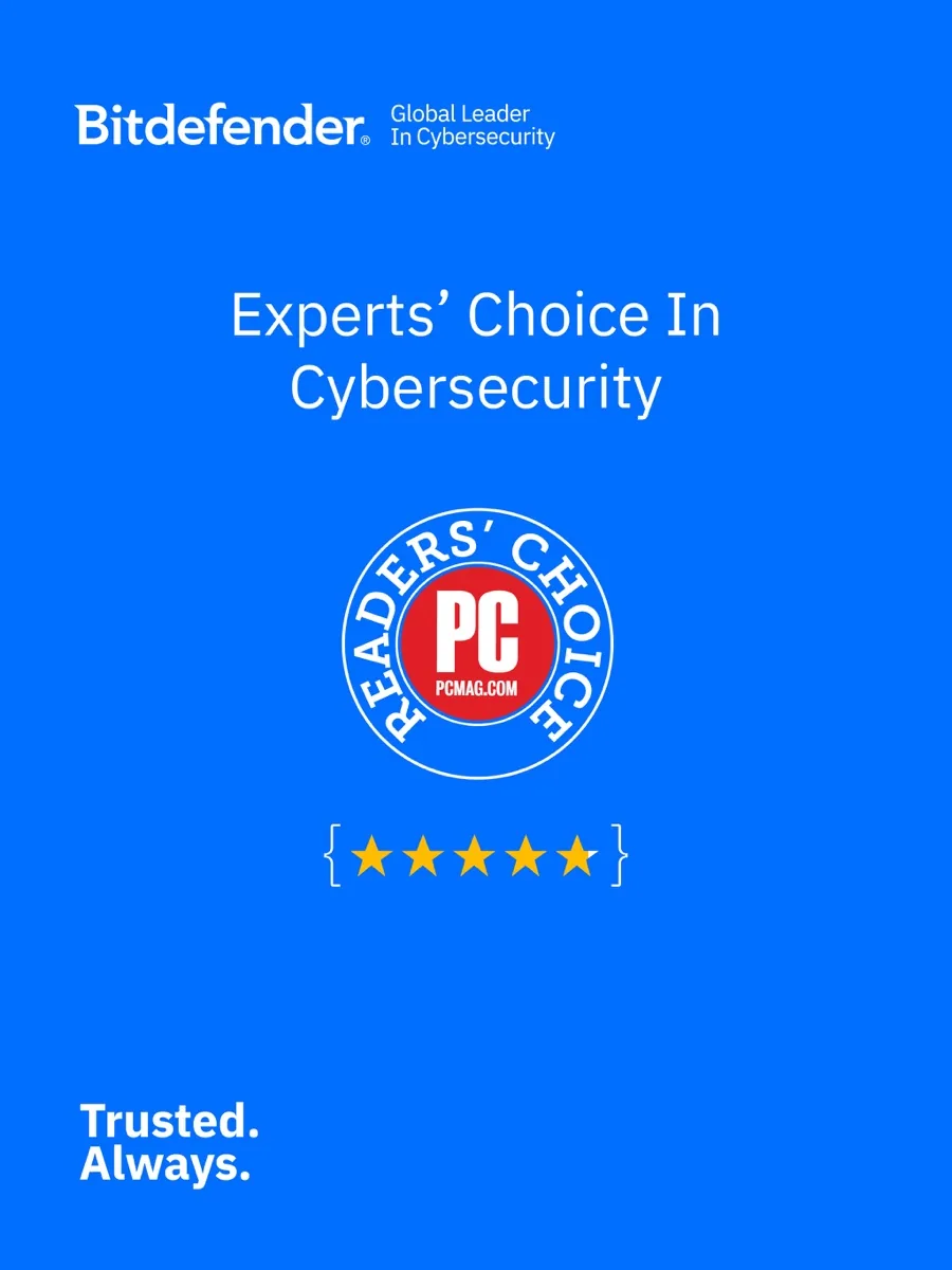A screen from the Bitdefender app, as published on its App Store listing